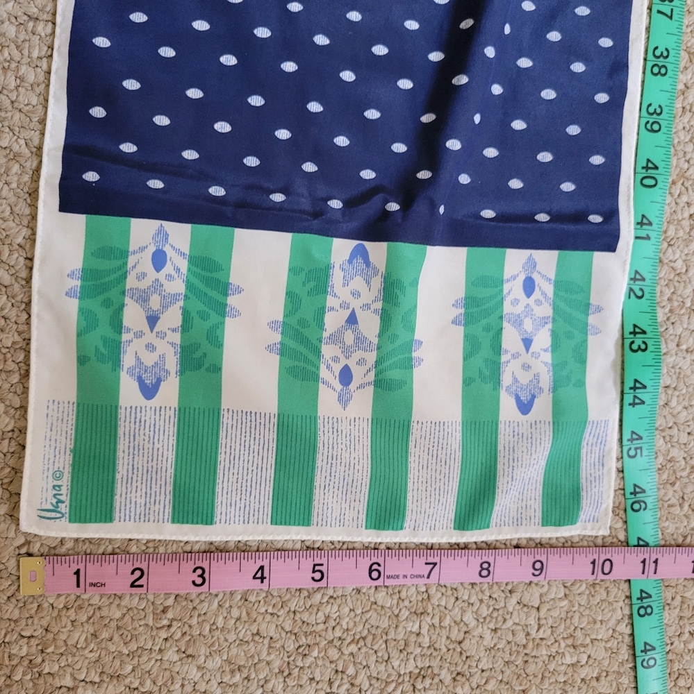 Vera Neumann Vintage Scarf ~ 1970s(?) ~ Oblong ~ … - image 7